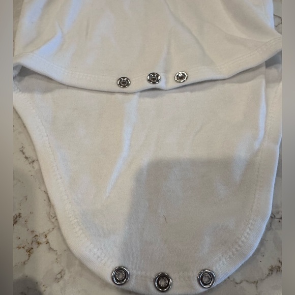 6-12M White Baby Onesie with Oregon Print - Picture 3 of 5